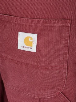Carhartt Pantalone Bordeaux Uomo Single Knee