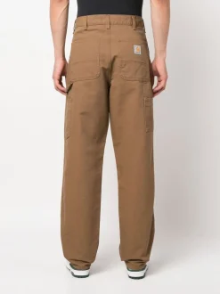 Carhartt Pantalone Marrone Uomo Single Knee