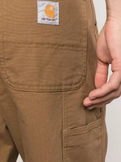 Carhartt Pantalone Marrone Uomo Single Knee