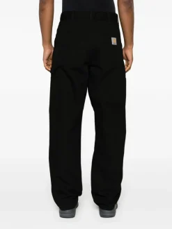 Carhartt Pantalone Nero Uomo Single Knee