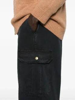 Carhartt Pantalone Nero Uomo Hubbard