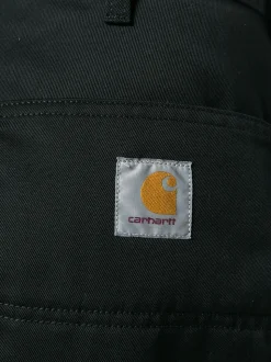 Carhartt Pantalone Nero Uomo a gamba ampia