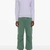 Carhartt Pantalone Verde Uomo Hubbard Gamba Ampia
