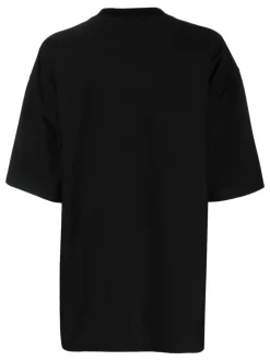 Carhartt T-shirt Nero Uomo Patch sul Fondo