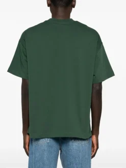 Carhartt T-shirt Verde Uomo Micro Logo WIP