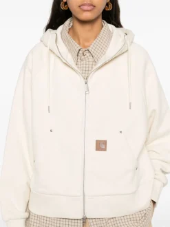 Carhartt Wip Eldon Donna Felpa Bianco