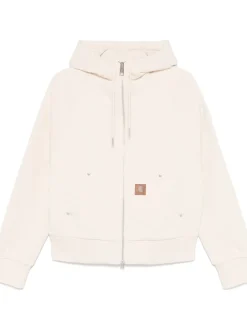 Carhartt Wip Eldon Donna Felpa Bianco