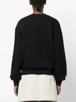 Carhartt Wip Felpa Nero Donna Casey Girocollo