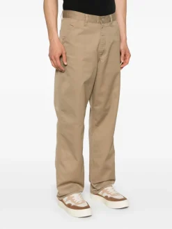 Carhartt Wip Pantalone Bianco Uomo