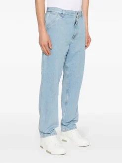 Carhartt Wip Pantalone Blu Uomo