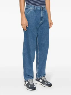 Carhartt Wip Pantalone Blu Uomo