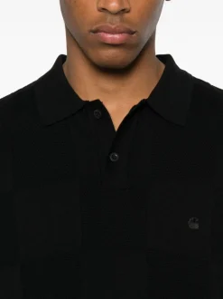 Carhartt Wip Polo Nero Uomo