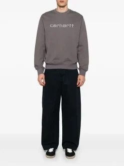 Carhartt Wip Rivet Uomo Felpa Grigio