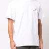 Carhartt Wip T-shirt Bianco Uomo Ricamo Logo