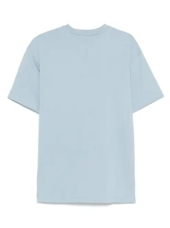 Carhartt Wip T-shirt Blu Uomo Ricamo Lettera C