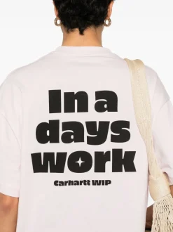 Carhartt Wip T-shirt Rosa Donna