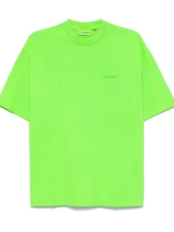 Carhartt Wip T-shirt Verde Donna