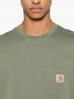 Carhartt Wip T-shirt Verde Uomo