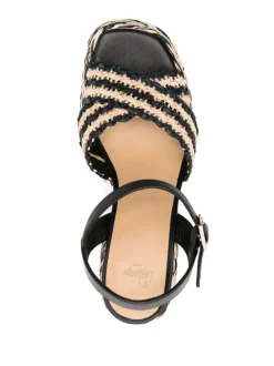 Castaner Scarpa Beige/Nero Donna Sandalo Vicen