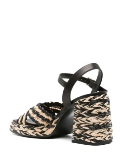 Castaner Scarpa Beige/Nero Donna Sandalo Vicen