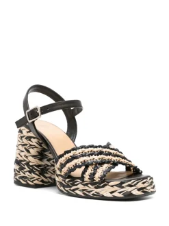 Castaner Scarpa Beige/Nero Donna Sandalo Vicen