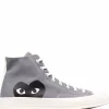 Comme Des Garcons Play Scarpe Grigio Uomo Chuck 70