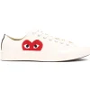 Comme Des Garcons Play Scarpa Bianco Unisex Chuck 70 Cuore Rosso Bassa