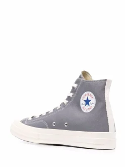 Comme Des Garcons Play Scarpe Grigio Uomo Chuck 70
