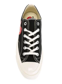 Comme Des Garcons Play Scarpe Nero Unisex Cuore Rosso