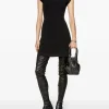 Diesel Abito Nero Donna Cut Out