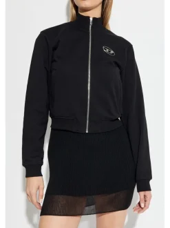 Diesel Felpa Nero Donna