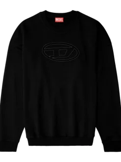 Diesel Felpa Nero Uomo