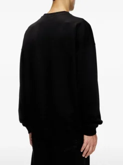 Diesel Felpa Nero Uomo