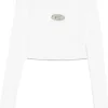 Diesel Maglia Bianco Donna