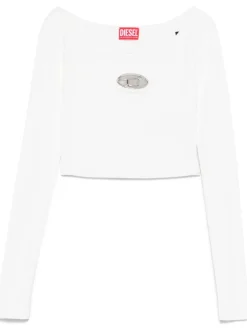 Diesel Maglia Bianco Donna