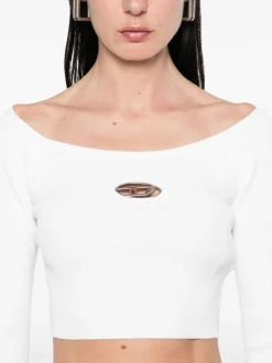 Diesel Maglia Bianco Donna