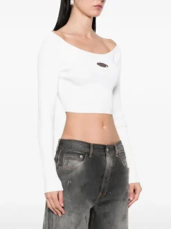 Diesel Maglia Bianco Donna