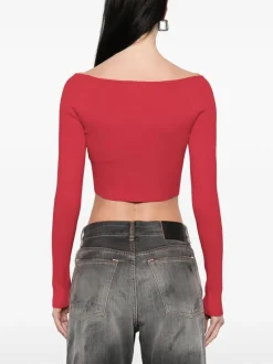 Diesel Maglia Rosso Donna