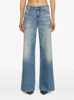 Diesel Pantaloni Multicolore Donna