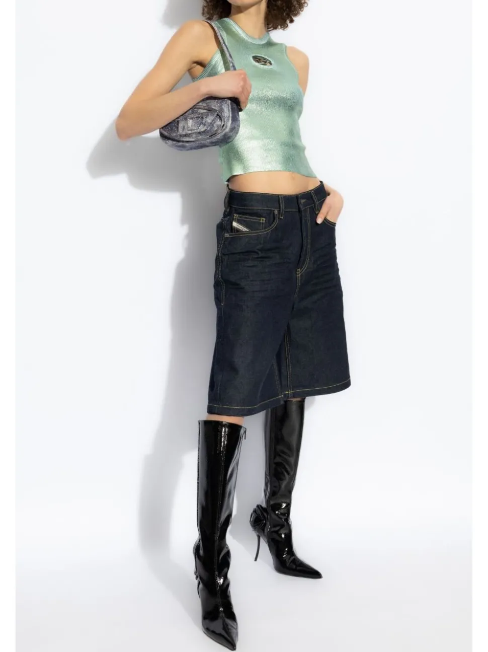 Diesel Top Multicolore Donna