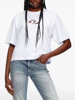 Diesel T-shirt Bianco Donna