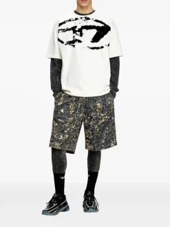 Diesel T-shirt Multicolore Uomo