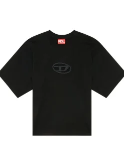 Diesel T-shirt Nero Donna