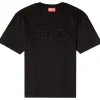 Diesel T-shirt Nero Uomo