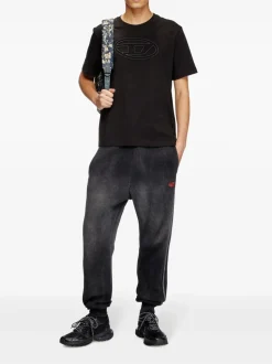 Diesel T-shirt Nero Uomo