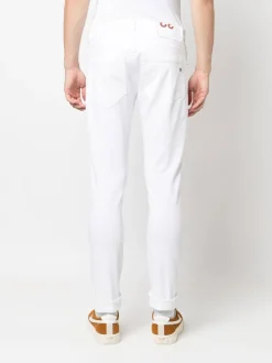 Dondup Jeans Bianco Uomo George