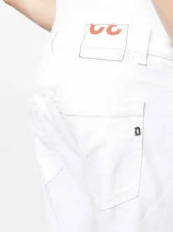 Dondup Jeans Bianco Uomo George