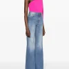 Dondup Jeans Blu Donna svasati a vita media