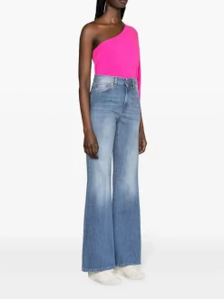 Dondup Jeans Blu Donna svasati a vita media