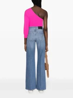 Dondup Jeans Blu Donna svasati a vita media